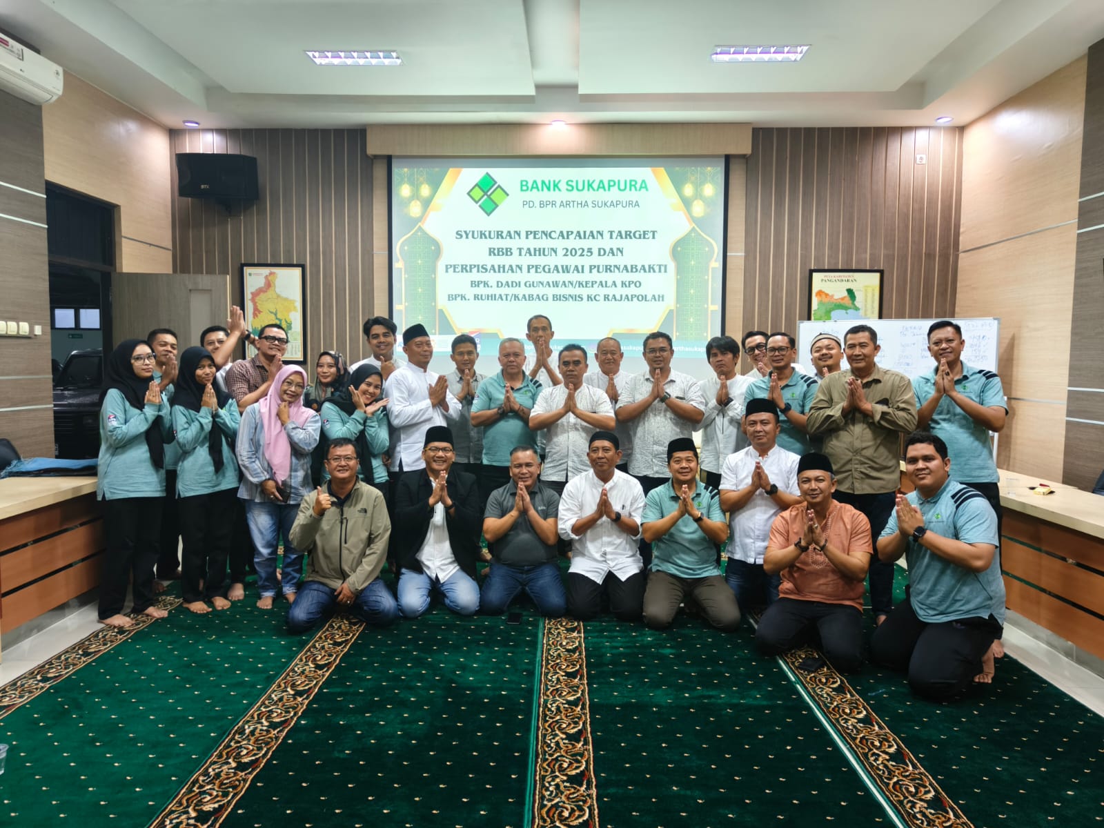 Syukuran Pencapaian Target RBB 2025 & Perpisahan Purnabakti